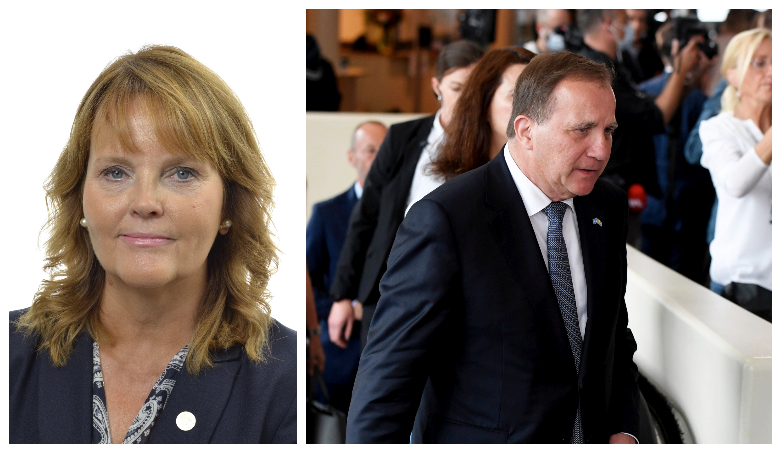 Liberalernas Nina Lundström gick emot den egna partilinjen och släppte fram Stefan Löfven (S) som statsminister.